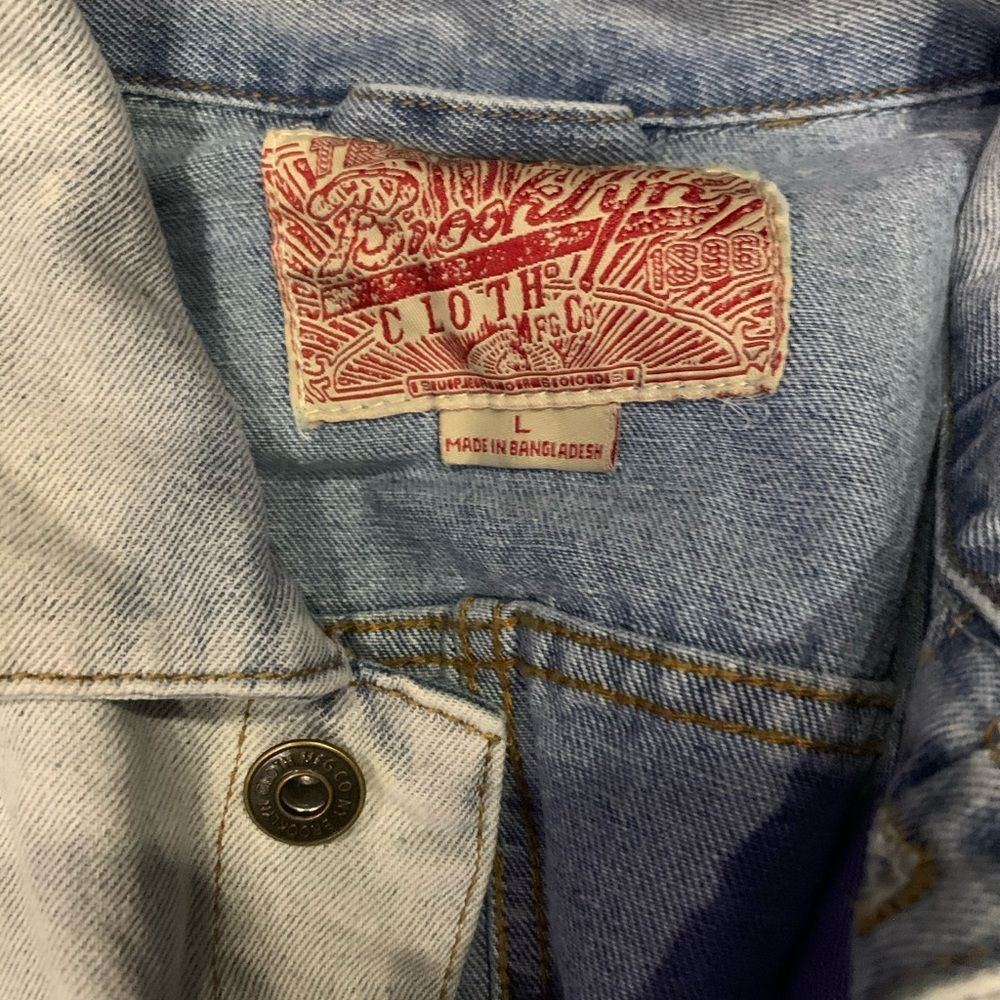 Men’s Jean light wash jacket